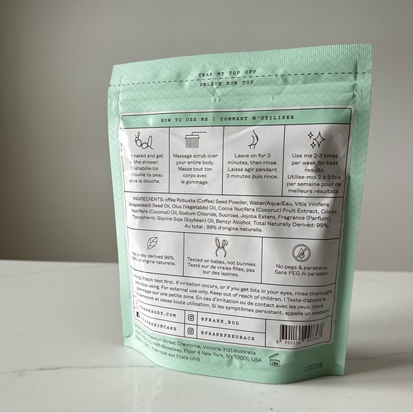 BNIB: Frank Body Coconut Coffee Scrub | 7oz - Picture 2 of 5